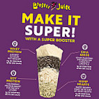 Booster Juice menu