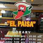 Taqueria El Paisa inside