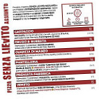 Premiata Fabbrica menu