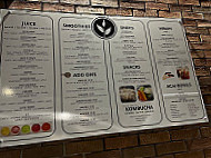 Roots Juice menu