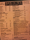 Bob-b-q's menu