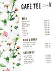 Cafe Tee menu