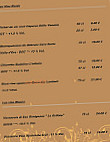 Foggia Ristorante menu