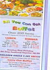 China Wok Buffet menu