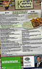 Korner's Kountry Kitchen. menu