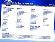 SKYLINE CHILI menu