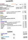 La Gentilhommière menu