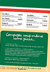 San Rémo Pizza menu