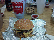 Five Guys Burgers Fries food