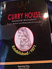 Curry House menu