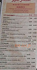 Pizza Lena menu