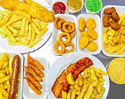 Fletton Fish And Chips food