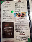 El Cazador Mexican Restaurant And Bar menu