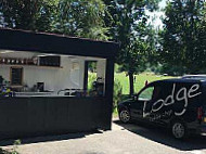 Lodge Coffee Kiosk outside