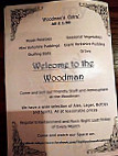 The Woodman menu