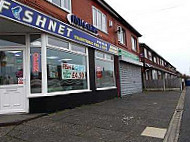 Ginos Fish And Chip Shop outside