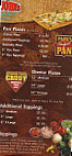 Papa John's Pizza menu