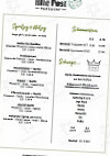 Alte Post Parsdorf menu