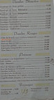 La Pomme d'Or menu