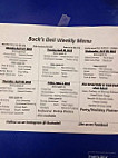 Buck's Quick Stop And Deli menu