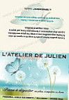 L'Atelier de Julien menu