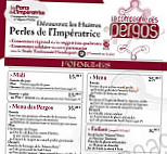 La Pergola De Labege menu