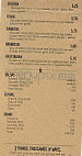 Chipotle Mexican Grill menu