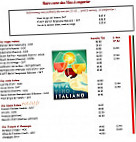 Pizza Amalfi menu