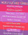 Yogurt Emporium Inc menu