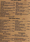 La Flambee menu