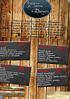 La Ferme a Burgers menu