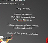 Le Carpe Diem menu