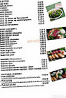 Arome Thai menu