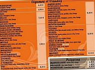 Royal Tandoori menu