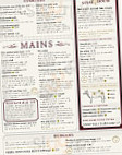 Royal Oak menu