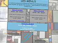 Le Yachtman menu