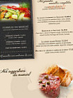 Le Savoyard menu