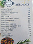 Konoba Bazeni Bardača menu