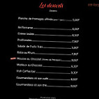 Les Bouchees Doubles menu