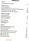 Bistrot Caraibes menu