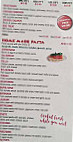 Gala Pizza menu