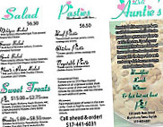 Auntie's Deli menu