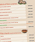 Pizza Wilyo menu