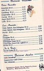 Casa Tino menu