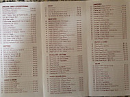 Sanctuary Point Chinese Restaurant menu