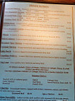 The Painted Lady Saloon menu