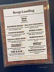 Landing menu