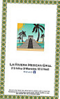 La Riviera Mexican Grill menu