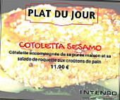 Intenso menu