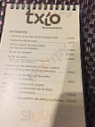 Txio menu